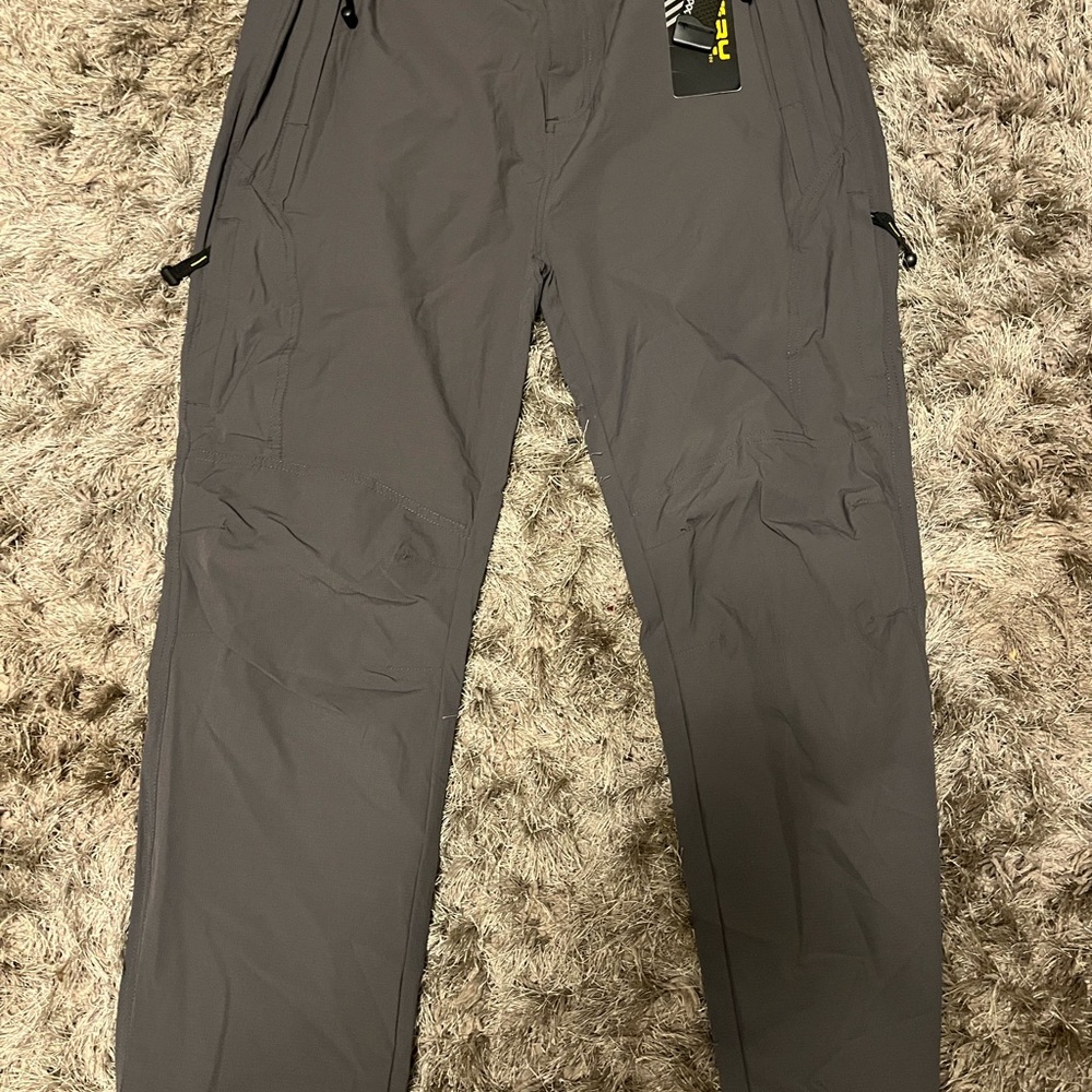 Light weight pants, comfortable great for spring and fall wear.